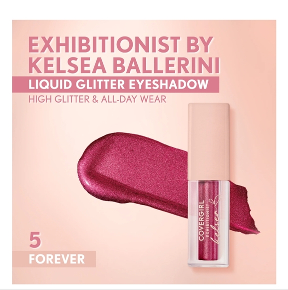 🌹3/$12 Covergirl Exhibitionist Liquid Glitter Eyeshadow, 5 Forever - Picture 2 of 5